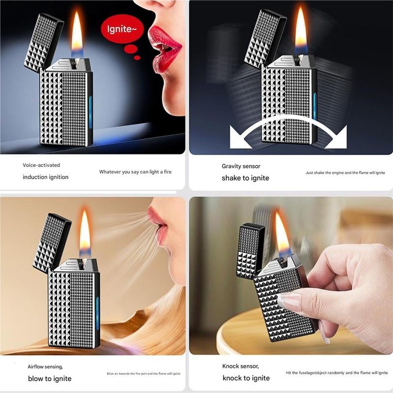 🏆Flash Sale⚡ 50K+ SOLD! Almost Gone -🔥 Intellegent Voice-Activated Metal Lighter