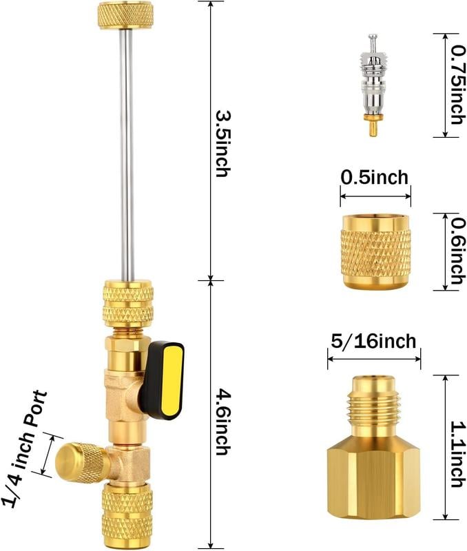 🔥Last Day 49% OFF -🛠️Home & Auto AC Valve Core Remover Installer Tool🏠