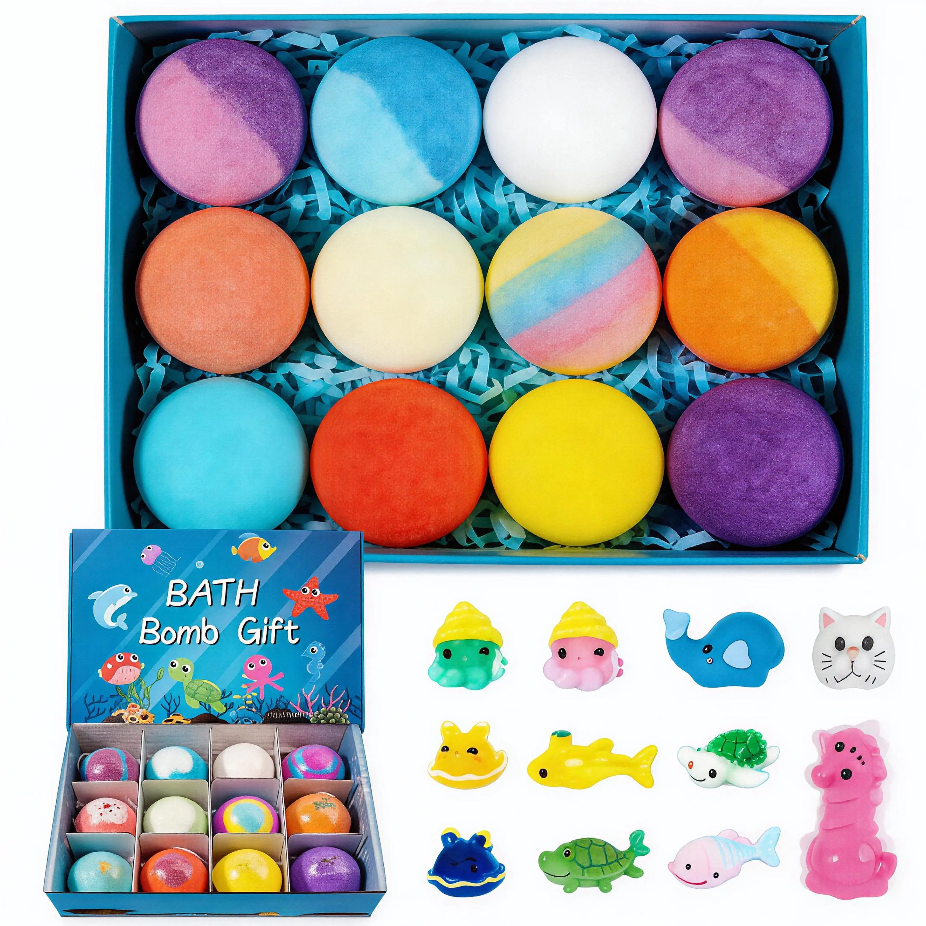 🐰🛁Bath Bombs for Kids with Surprise Inside🥚✨