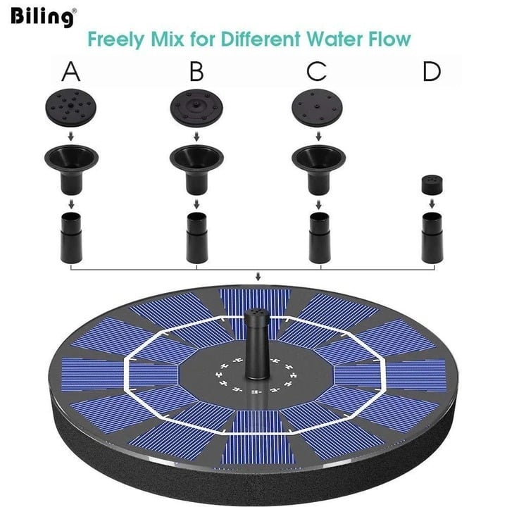 🔥Last Day 50% OFF🔥Solar-powered bird fountains