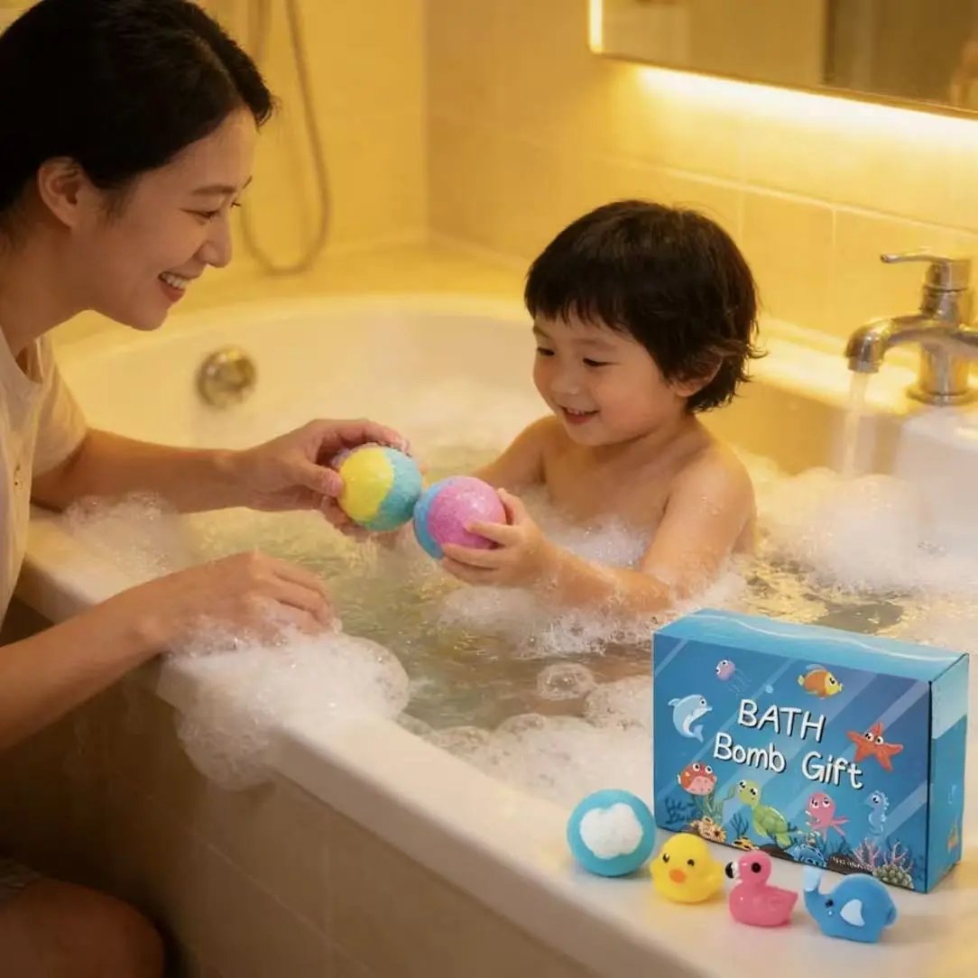 🐰🛁Bath Bombs for Kids with Surprise Inside🥚✨