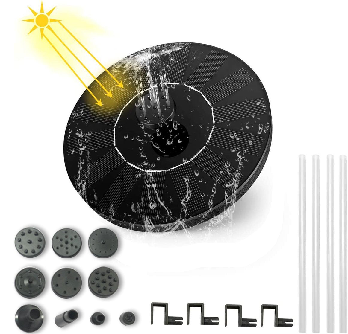 🔥Last Day 50% OFF🔥Solar-powered bird fountains